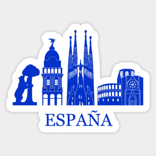 Spain España Sticker